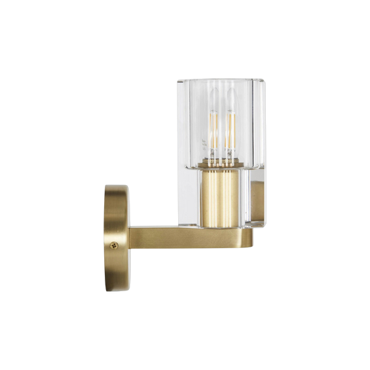 Coco Republic Draftsman Sconce Wall Lamp With Crystal Cover