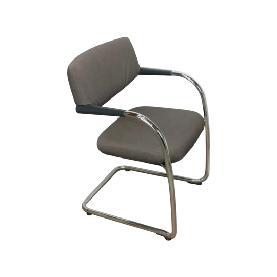 Visavis Meeting Chair, Vitra Dark Grey