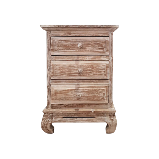 OPIUM Original Bedside Table in WHITEWASH
