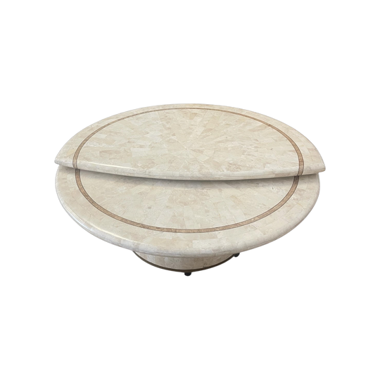 Tessellated Stone Revolving Coffee Table