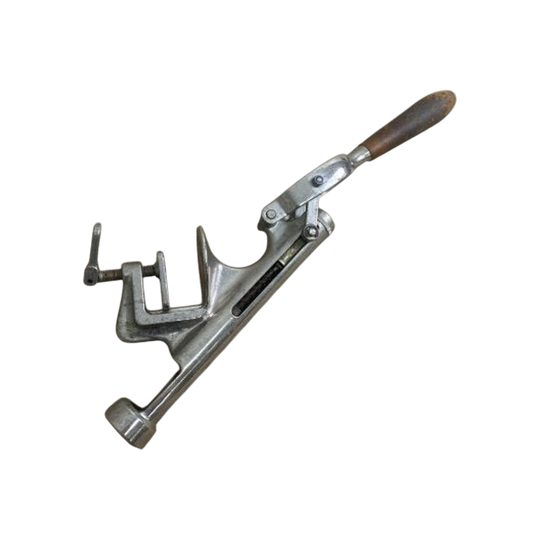 Vintage Swiss-Made Corkscrew Clamp Bottle Opener