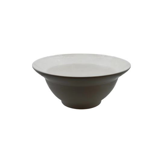 Colors & Art Fine Bone Large White Bowl