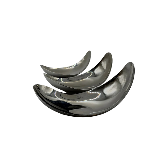 Nesting Chrome Bowls