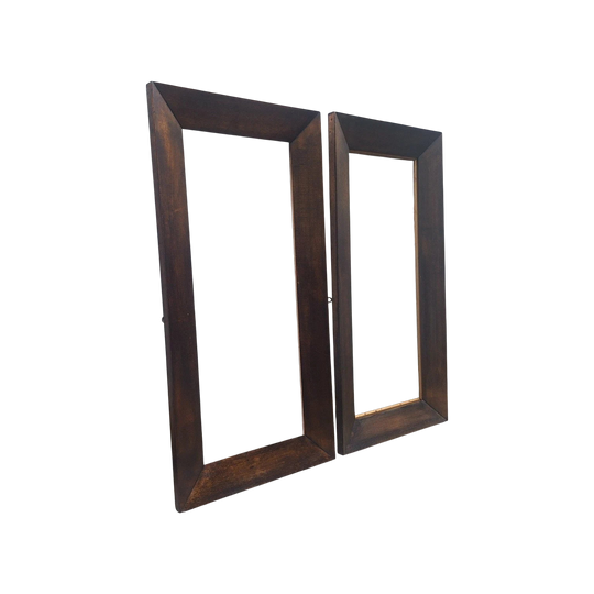 Pair of Vintage Timber Picture Frames