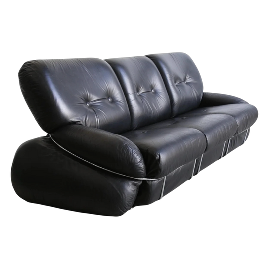 ADRIANO PIAZZESI "Okay" Three-Seater Sofa, Italian, c.1970