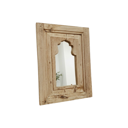 Natural Indian Vintage Temple Style Mirror
