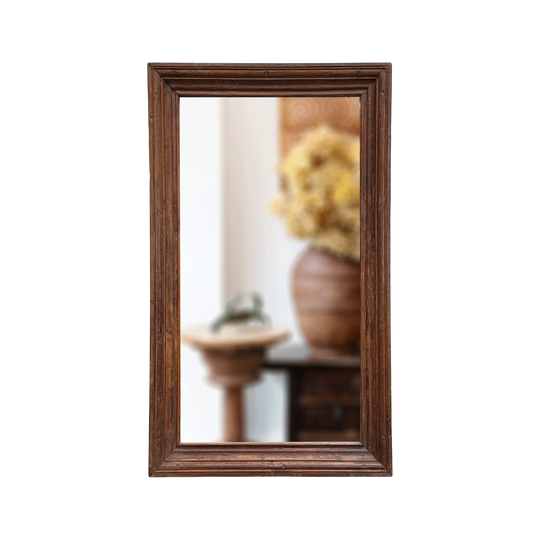 Teak Mirror