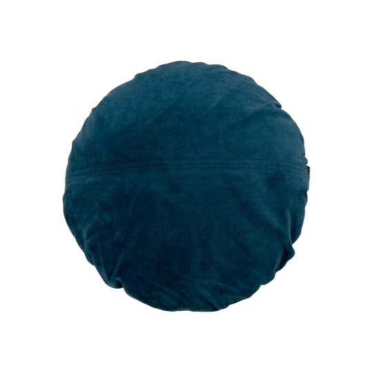 Edition Dusty Blue Round Throw Cushion