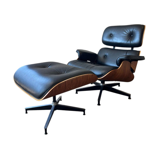 Replica Eames Lounge Chair & Ottoman – Leather