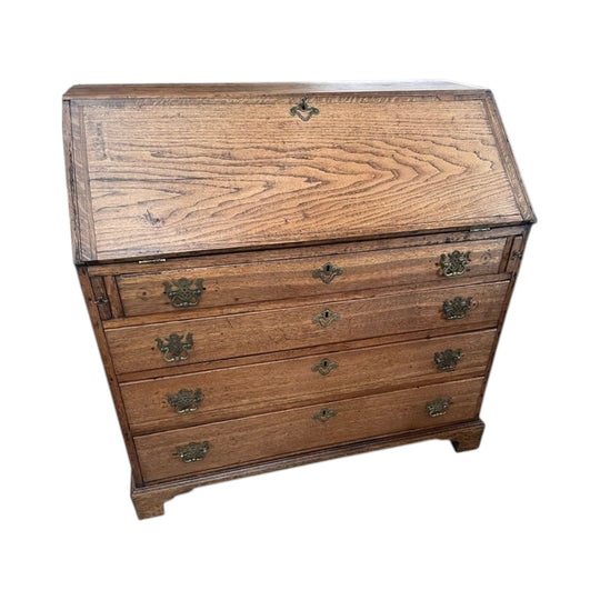 Early 19th century Ash & Oak Writing Bureau