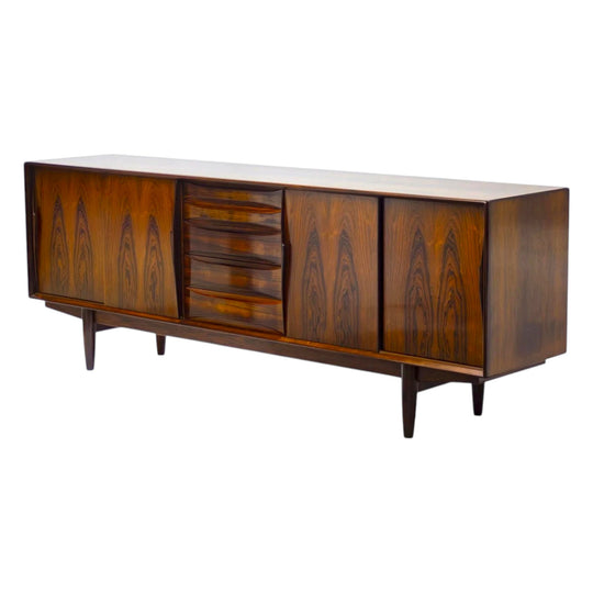 Danish Mid-Century Modern Rosewood Sideboard by Dyrlund