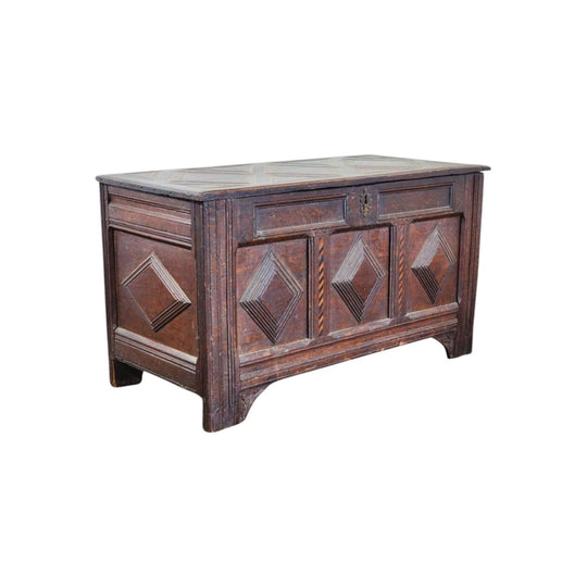 17th Century English Oak Coffer