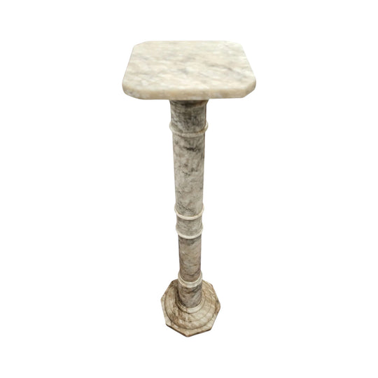 Vintage Marble Column Pedestal