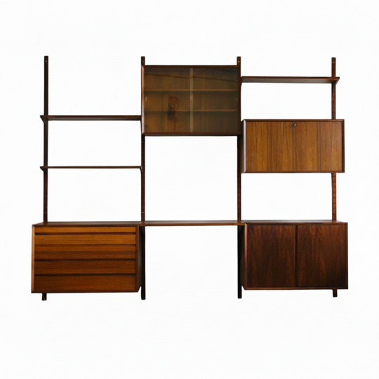 Poul Cadovius Royal System Wall Unit - Brazilian Rosewood