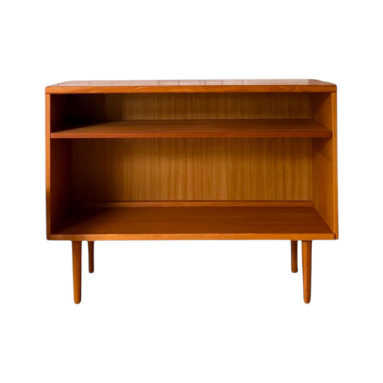 Noblett Mid Century Vintage Teak Bookcase Record Cabinet