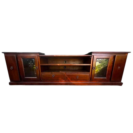 solid wood long TV unit220 (w) x 60 (h) x 53 (d) entertainment unit
