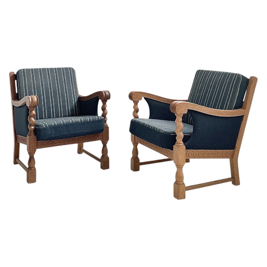Henning Kjærnulf Oak 'Folk' Easy Chair