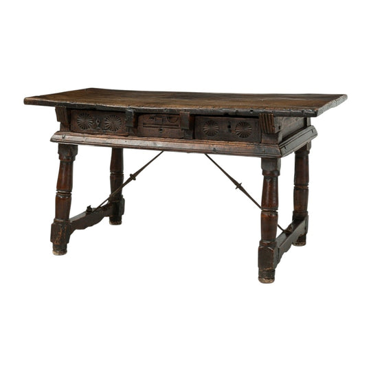 17th Century Spanish Walnut Console Table