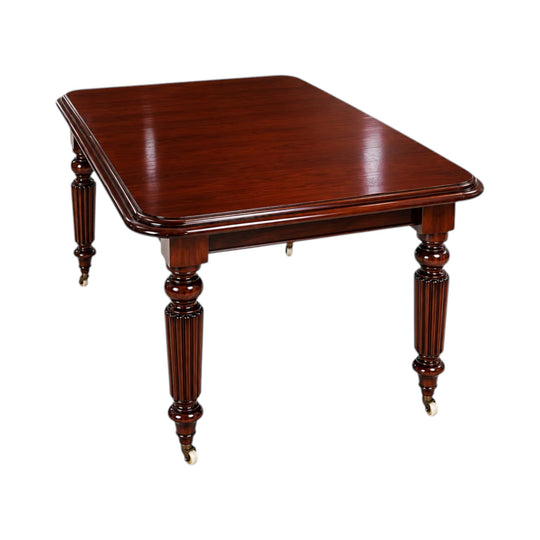 Vintage Solid Timber Extendable Dining Table 8 Seater