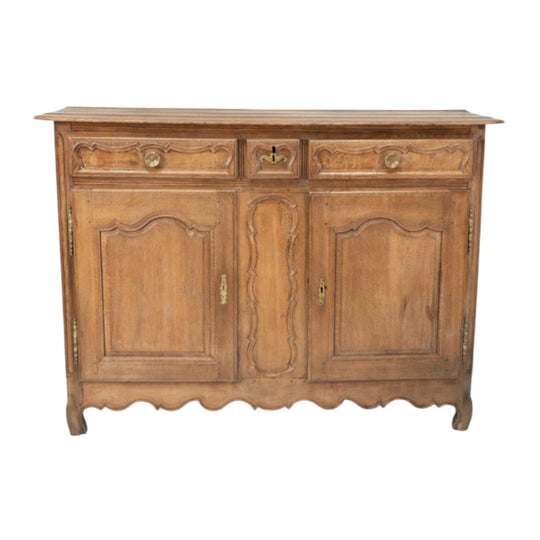 Beautiful Louis XVI Bleached Oak Buffet