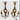 1890’s Pair of Antique Brass Sconces | Bazaa | Designer, Vintage and Antique Furniture