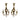 1890’s Pair of Antique Brass Sconces | Bazaa | Designer, Vintage and Antique Furniture