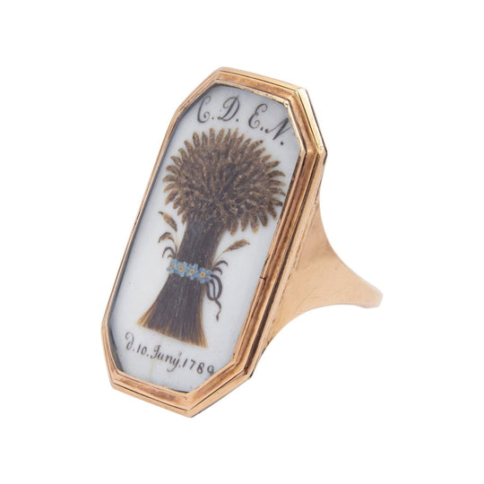 18th Century 'Catalan' Mourning Ring