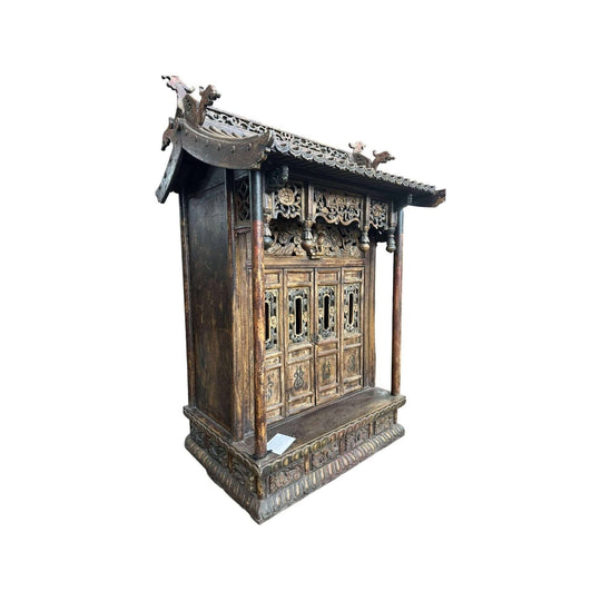18th Century Chinese Ancestral Altar Shrine – Shanxi