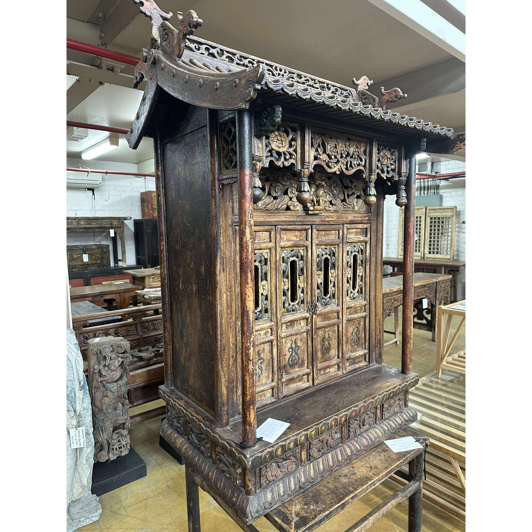 Shop 18th‑Century Chinese Ancestral Altar Shrine in Northern Elm ...