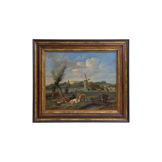18th Century Dutch Oil on Canvas