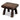 18th century oak miniature stool c.1780 - Bazaa