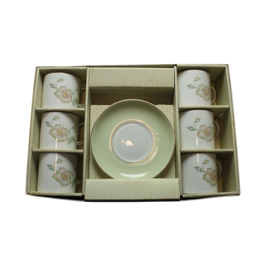 Susie Cooper boxed coffee set Wild Rose pattern