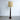 1950-60's Wood And Brass Vintage Floor Lamp Wound Vinyl Ribbon Shade* | Bazaa | Designer, Vintage and Antique Furniture