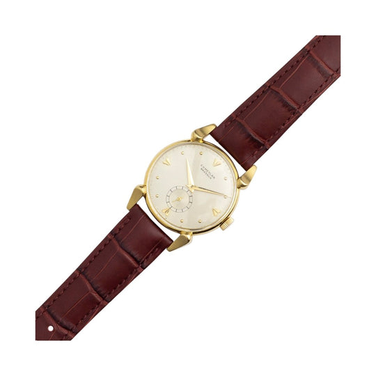 1950's 18k Gold Manual Wind Watch by C.H. Meylan Brassus