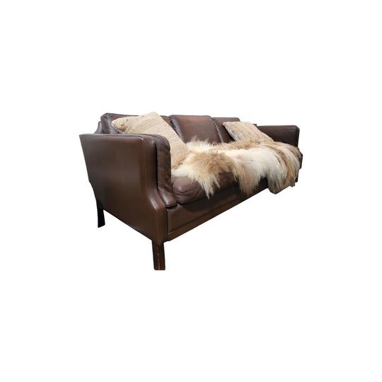 1950's Børge Mogensen Mid-Century Leather Sofa