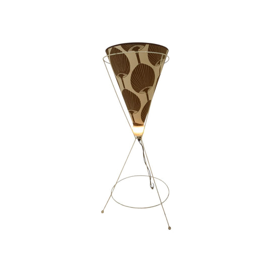 1950s Floor Lamp - refurbished with new Florence Broadhurst shade