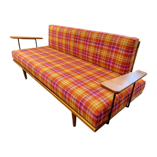 1950s newly upholstered Svane Oak Daybed, by Ingmar Relling, Norway | Bazaa | Designer, Vintage and Antique Furniture