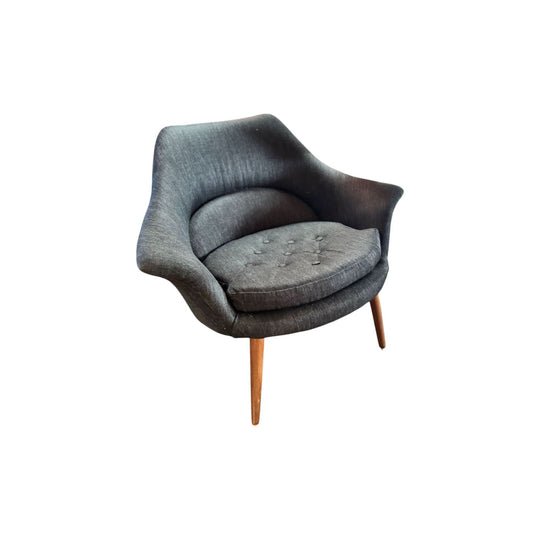 1960s Danish batwing armchair
