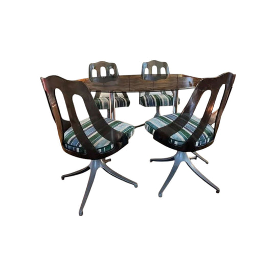 1960s modernist dining suite, Howell USA