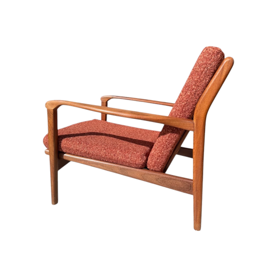 1960S TOOTHILL SOLID AFROMOSIA WENTWORTH ARMCHAIR
