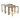 1970s Italian Brass Nesting Tables | Bazaa | Designer, Vintage and Antique Furniture