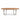1970s Italian Willy Rizzo–Style Elongated Octagonal Burr Elm Dining Table with Brass Banding and Brass/Chrome Trestle Bases | Bazaa | Designer, Vintage and Antique Furniture