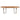 1970s Italian Willy Rizzo–Style Elongated Octagonal Burr Elm Dining Table with Brass Banding and Brass/Chrome Trestle Bases | Bazaa | Designer, Vintage and Antique Furniture