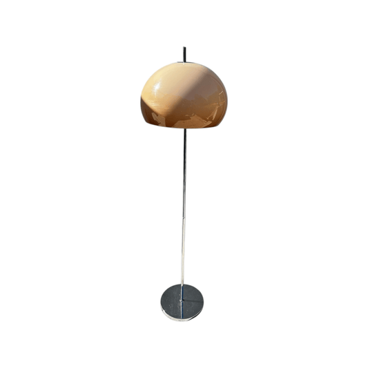 1970s Mushroom Floor Lamp with Opaque Dome | Bazaa | Designer, Vintage and Antique Furniture