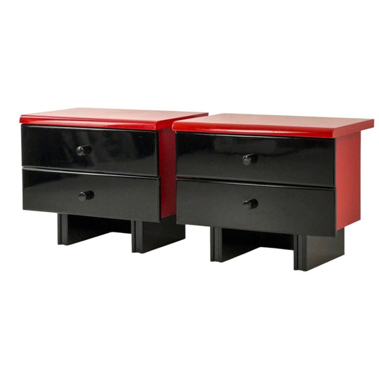 1980’s Bedside Tables (Pair)