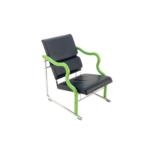 1980s Green Experiment Series Chair by Yrjö Kukkapuro