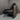 1980s Max Divani Black Leather Two Seat Sofa Made in Italy | Bazaa | Designer, Vintage and Antique Furniture