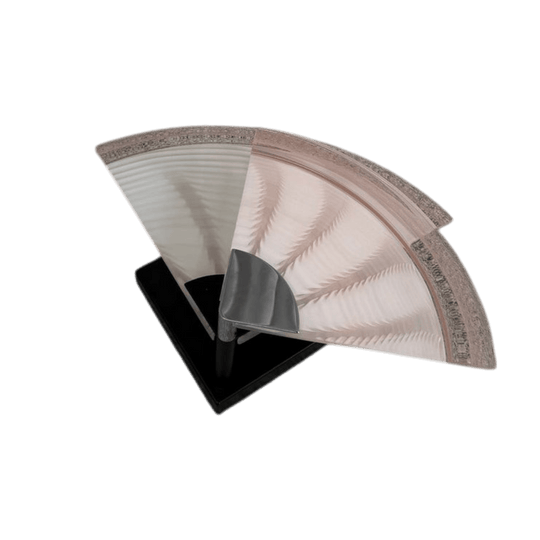 1980s Murano Glass Fan Wall Light