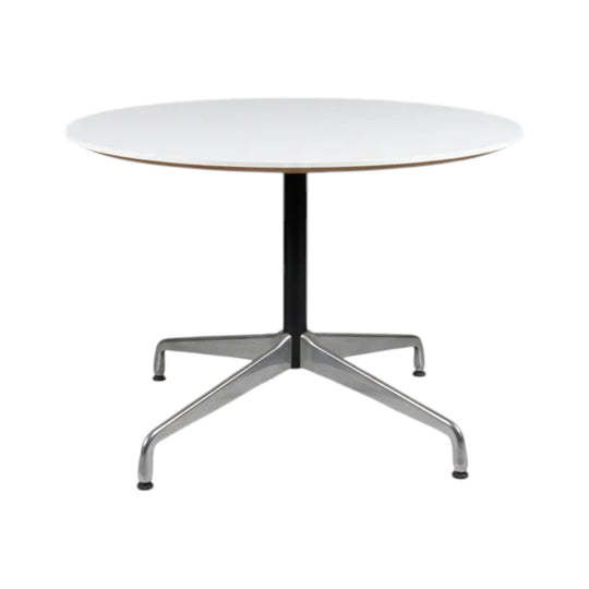 Original Herman Miller Eames Aluminum Group Pedestal Table