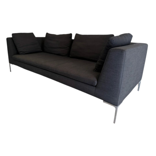 B&B Italia Charles Sofa - black